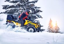 Winter ATV Riding