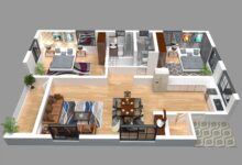 3d floor plan - Virtual Staging